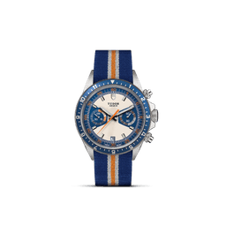 TUDOR Heritage Chrono Blue