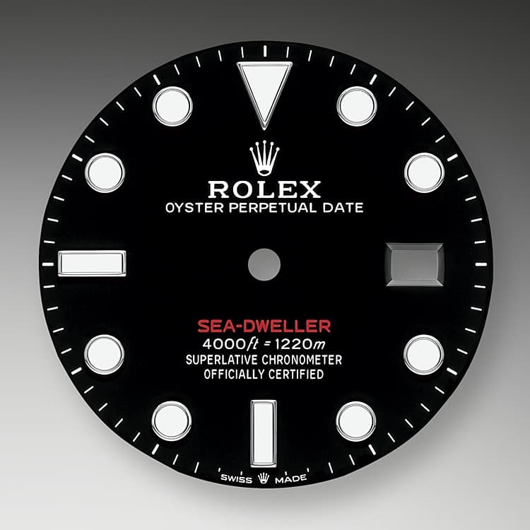 Black dial
