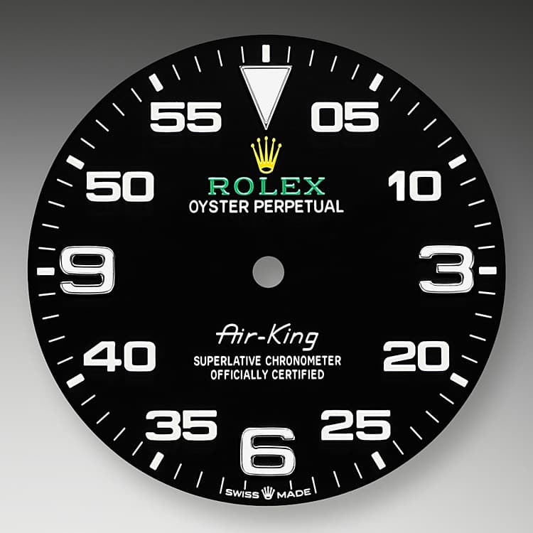 Black dial