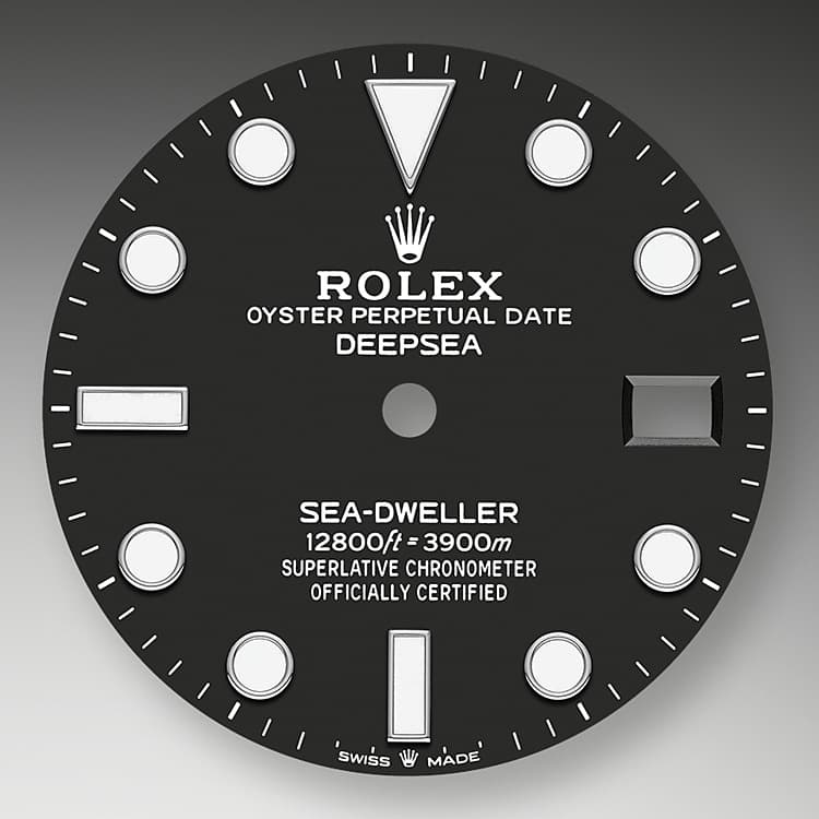 Black dial