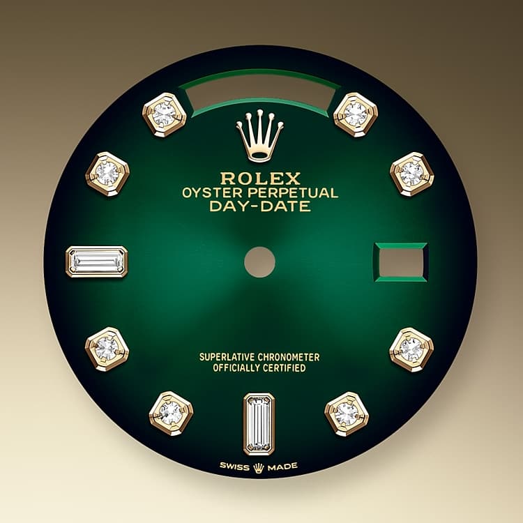 Green ombre dial