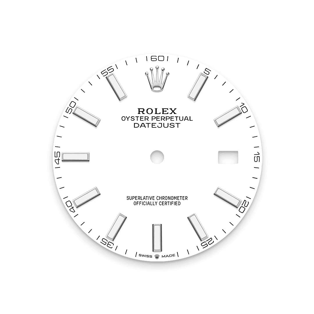 White dial