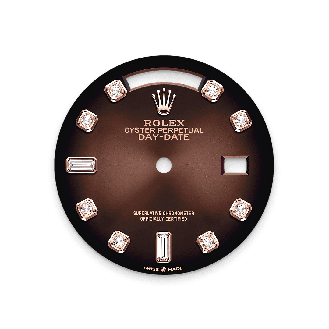 Brown ombre dial