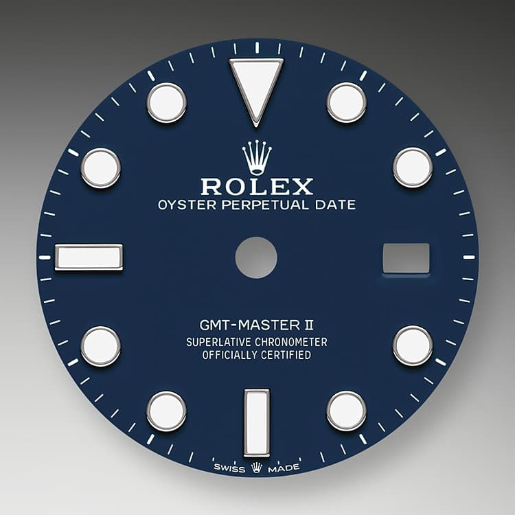 Midnight blue dial