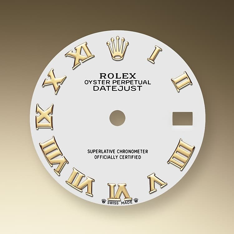 White dial
