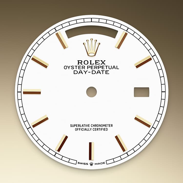 White dial