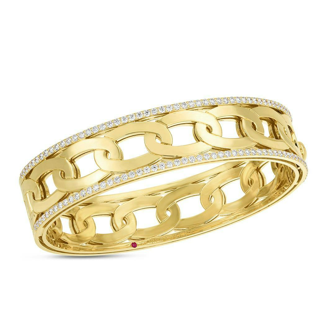 Shop designer Roberto Coin bracelets at Dallas, Texas luxury jewelry store Eiseman Jewels