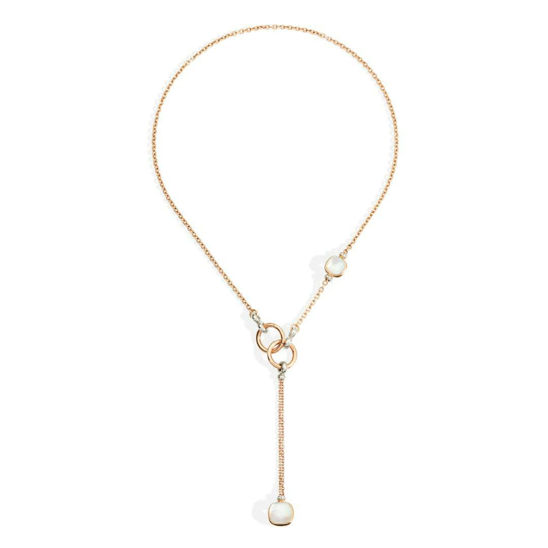 designer Pomellato's luxury necklaces at Eiseman Jewels in Dallas, Texas