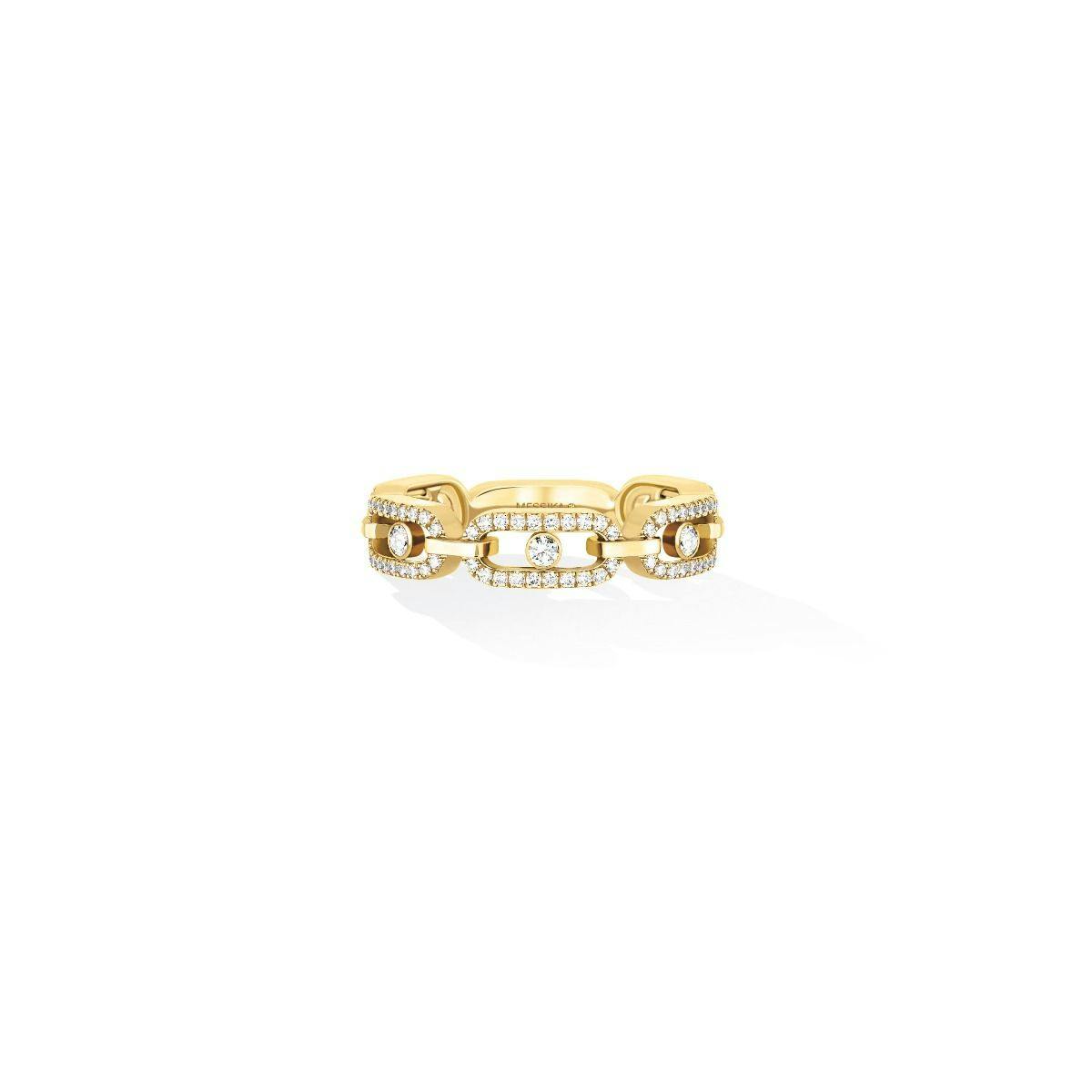 Messika 18k Yellow Gold Move Uno Ring