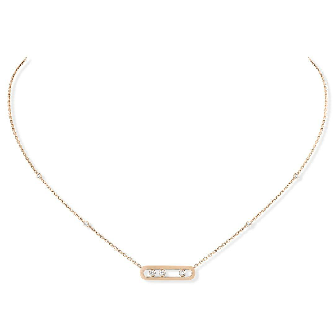 Messika 18k Rose Gold Baby Move Necklace