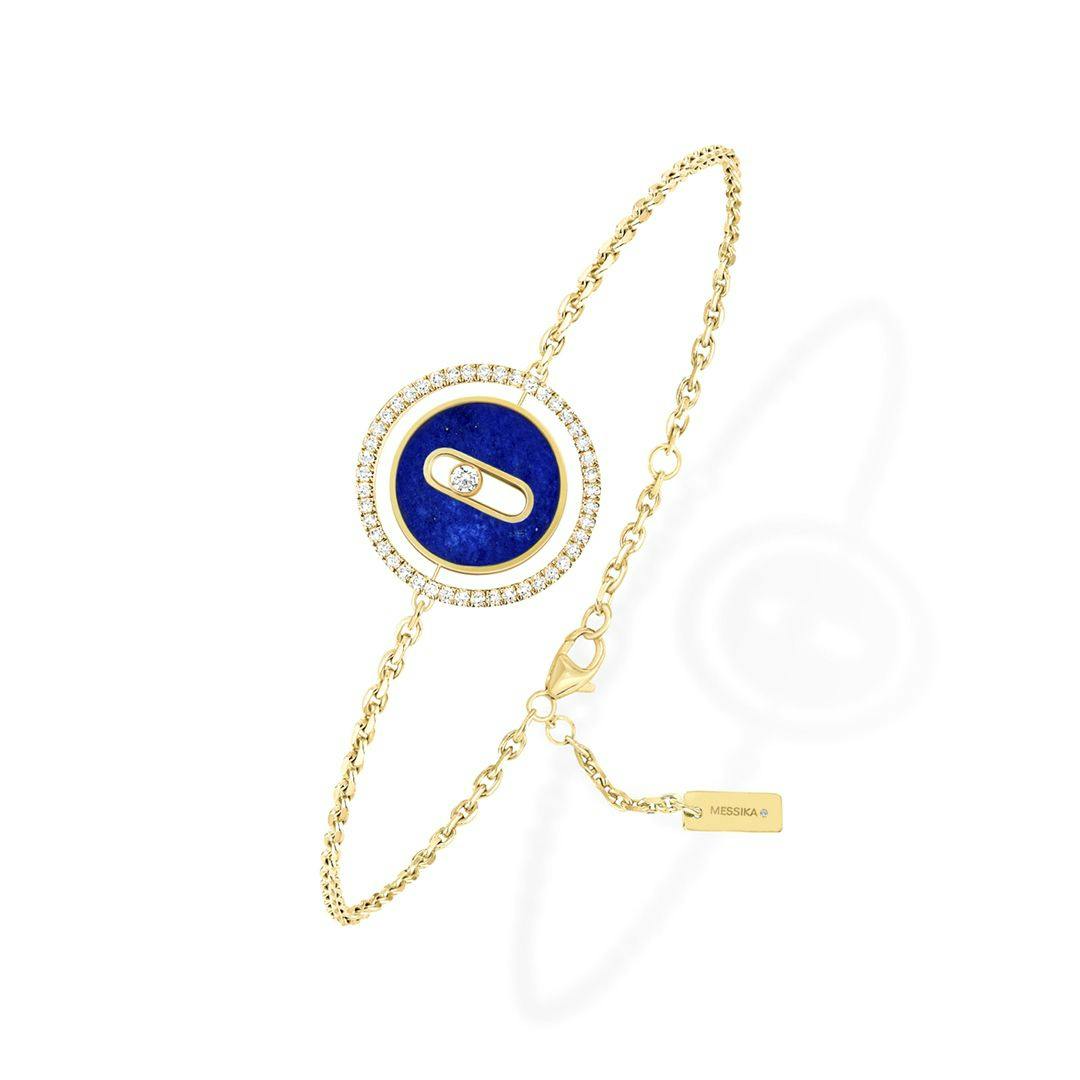 Messika 18k Yellow Gold Lapis Lazuli Bracelet