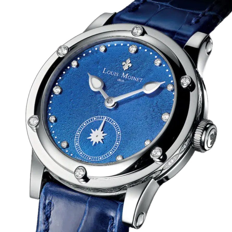Louis Moinet Skydance Timepiece Magic Blue