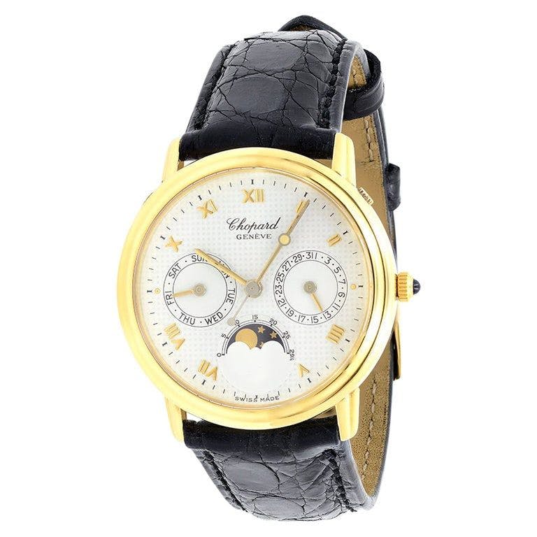 Chopard Certified Pre-Owned Luna d'Oro 18k Yellow Gold Watch