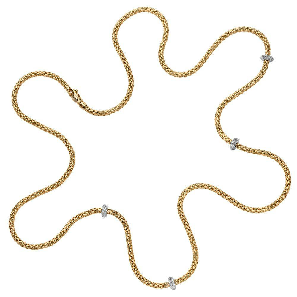 FOPE 18k Yellow Gold Prima Necklace