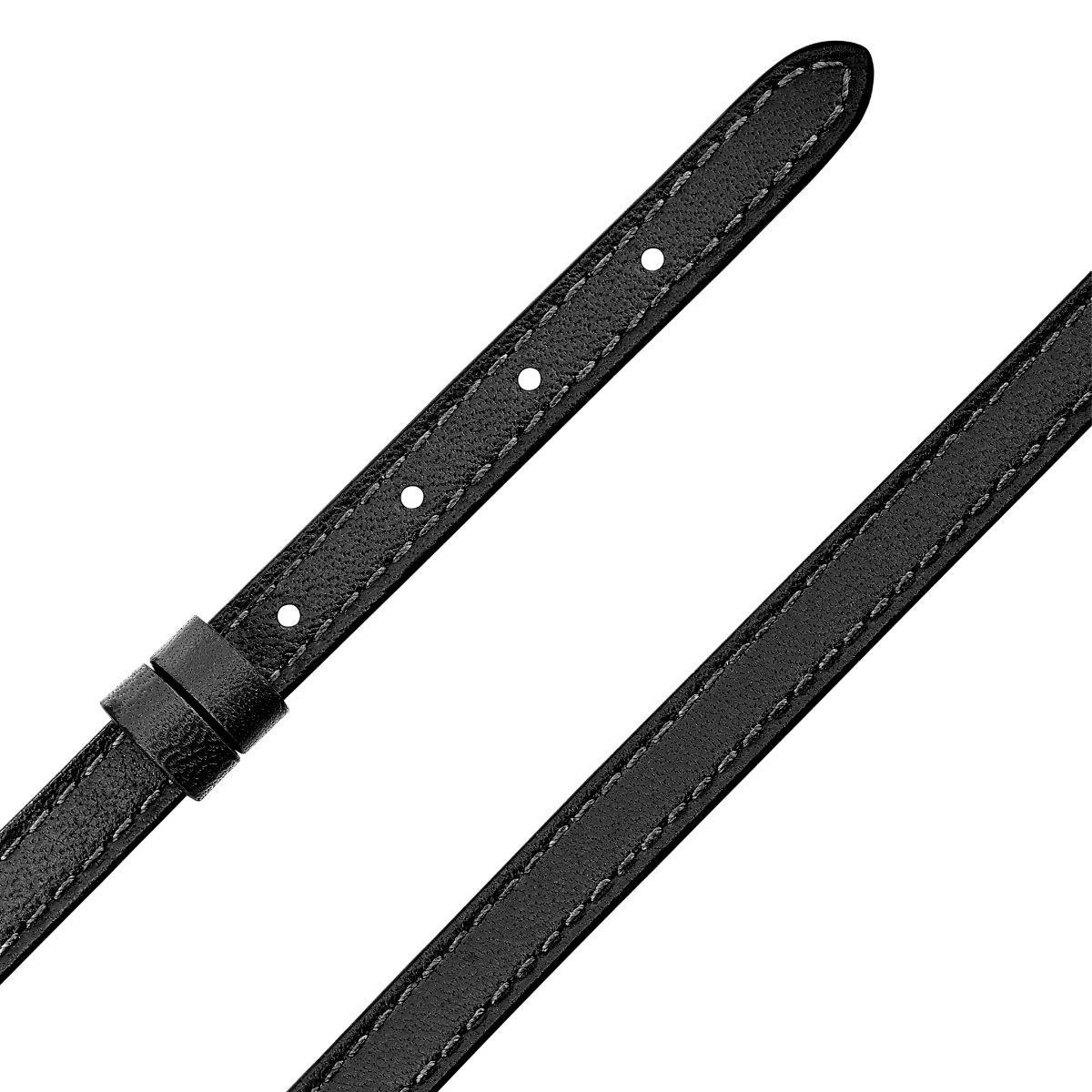 Messika My Move Black Double Loop Leather Strap