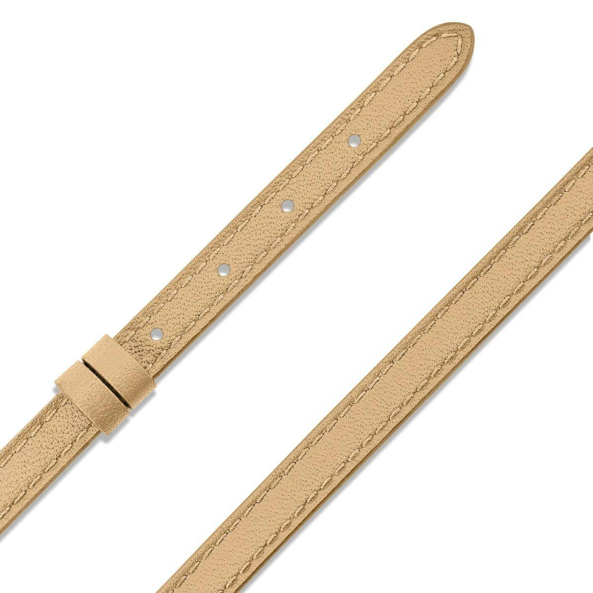 Messika My Move Nude Beige Double Loop Leather Strap