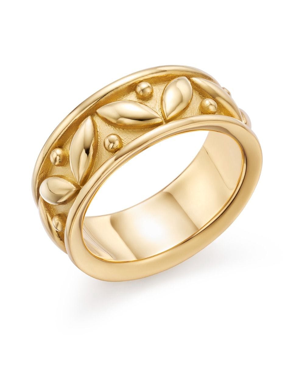 Temple St. Clair Oliva 18k Yellow Gold Band